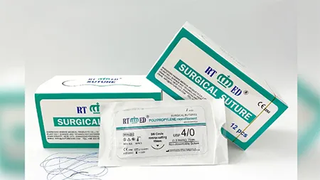 Fil de suture en polyester