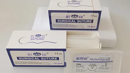 Fil de suture résorbable PGA