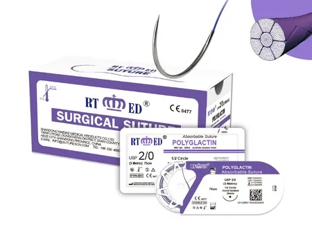Suture en Polyglactine 910 (PGLA)