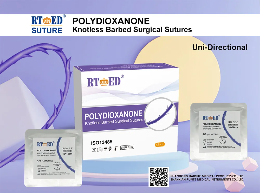 Suture Barbelée PDO