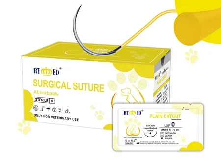 Sutures en Catgut Simple 