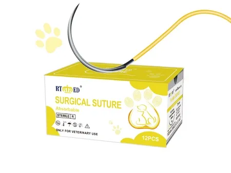 Sutures en Catgut Simple 